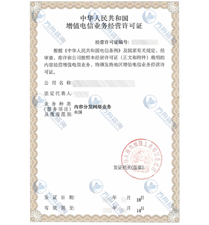 CDN许可证